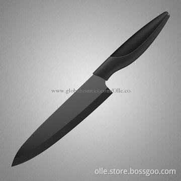 8" Black Blade Ceramic Chef Knife B200D